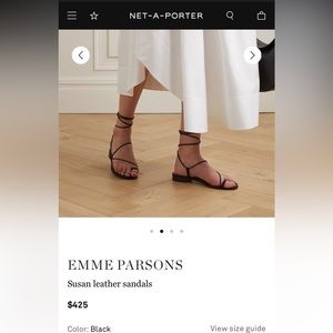 Emme Parson sandals